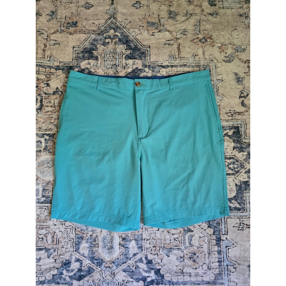 TailorByrd‎ Men's 38 Quick Dry Teal Classic Performance Shorts Golf Athleisure